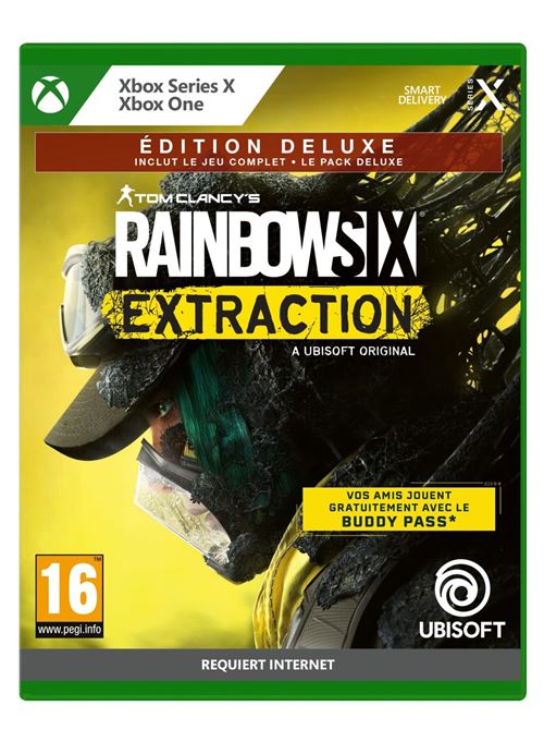 Pochette avant du jeu Rainbow Six : Extraction Edition Deluxe Xbox Series X