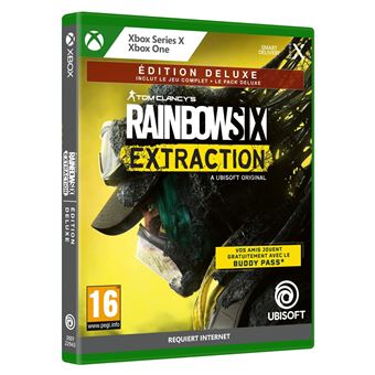 Jeu TOM CLANCY'S RAINBOW SIX SIEGE Deluxe Edition - XBOX ONE / Series X - Neuf Sous Scellé