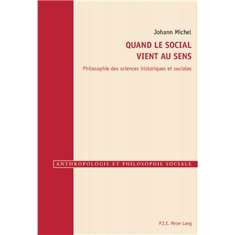 Quand le social vient au sens