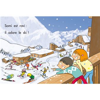 Sami et Julie CP Niveau 1 - Sami à skis