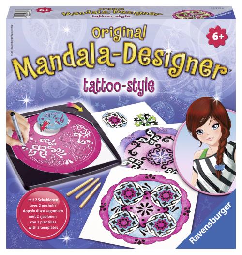 Ravensburger Mandala Designer TattooStyle 2 en 1