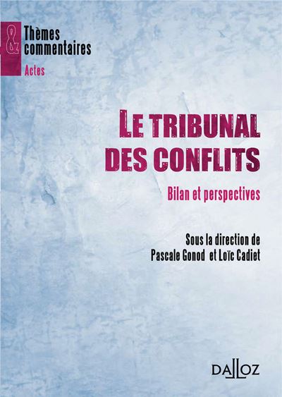 Le tribunal des conflits - Bilan et perspectives - Pascale Gonod - broché