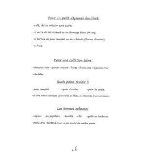 Journal de bord de votre réequilibrage alimentaire