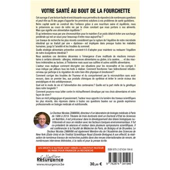 Votre santé au bout de la fourchette - Inflammations & maladies chroniques, intolérances alimentaires, allergies