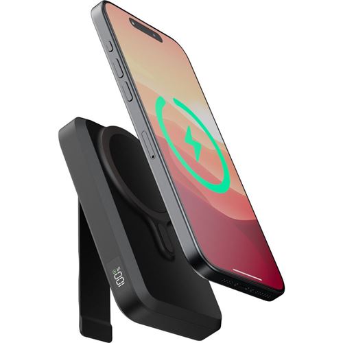 xtorm FS5 FS5W101 - Banque d'alimentation sans fil - magnétique - Li-pol - 10000 mAh - 38.5 Wh - 20 Watt - PD (24 pin USB-C) - sur le câble : USB-C