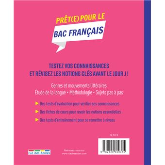 Prêt(e) pour le bac français
