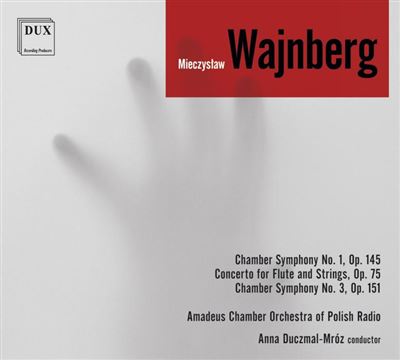 Symphonies de chambre n 1 et 3/concerto pour flute n 1