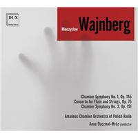 Symphonies de chambre numéros 1 et 3 Concerto pour flûte numéro 1