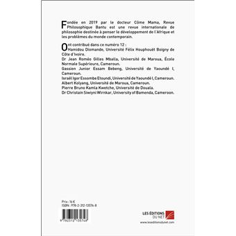 Revue Philosophique Bantu