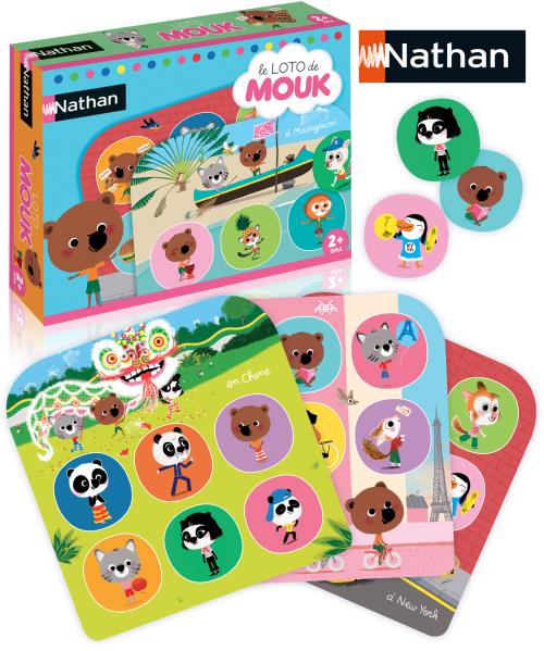 Jeu éducatif Le loto de Mouk Nathan