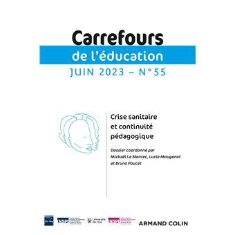 Carrefours de l'éducation n°55 (1/2023)
