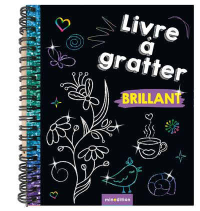Livre à gratter Brillant (mini-livre)