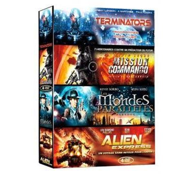 Terminators - Mission commando - Les mondes parallèles - Alien Express - Coffret
