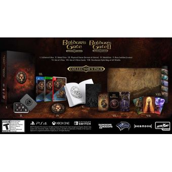 Baldur's Gate 1 et 2 Enhanced Edition Collector PS4