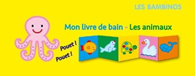 Livre de bain : Les animaux