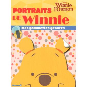 Winnie L Ourson Mes Gommettes Geantes Winnie L Ourson Portraits De Winnie Mes Gommettes Geantes Stephanie Sojic Broche Achat Livre Fnac