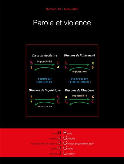 Revue des collèges de clinique psychanalytique du champ lacanien - Eliane Pamart - broché