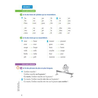Lecture CE1 Ed. 2019 - Livret d'entrainement à la lecture fluide