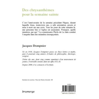 Des chrysanthèmes pour la semaine sainte