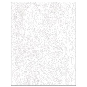 Peinture au numéro - chiots - cahier avec palette et pinceau