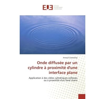 Onde diffusee par un cylindre a proximite d'une interface pl