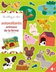 Autocollants animaux de la ferme - avec 6 décors