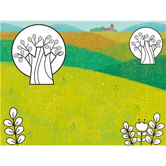 Autocollants animaux de la ferme - avec 6 décors