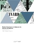Études historiques et religieuses du Diocèse de Bayonne