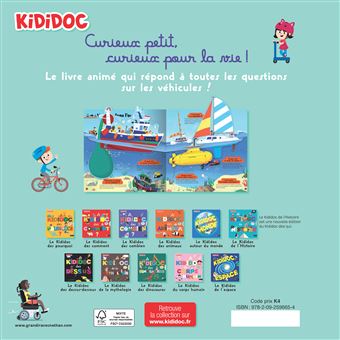 Le Kididoc des véhicules