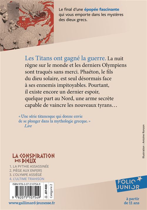 L Ultime Trahison Tome 4 Poche Richard Normandon Achat Livre Ou Ebook Fnac