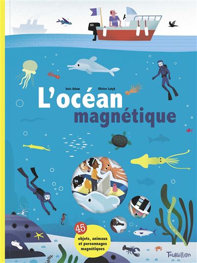 L'océan magnétique - Inès Adam - broché