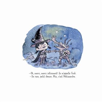 Comment Mélissandre, la petite sorcière, découvrit le secret du bonheur