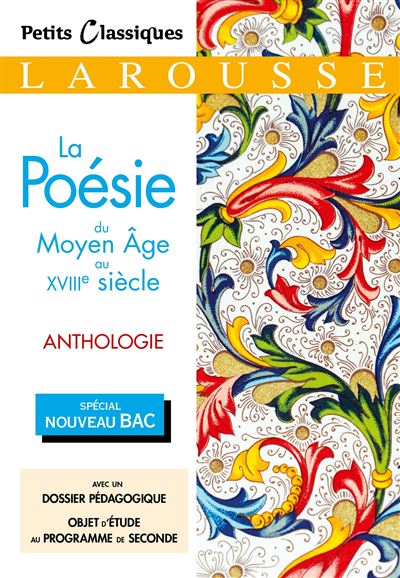 La Poesie Du Moyen Age Au Xviiieme Poche Collectif Achat Livre Ou Ebook Fnac