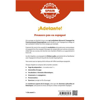 ¡Adelante! - Premiers pas en espagnol - A1/A2