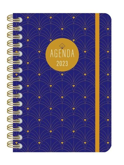 L'agenda de mon année 2023 - Art déco -  Collectif - broché