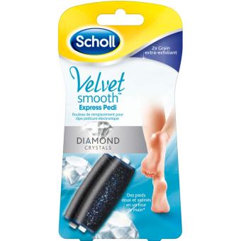 Lot De 2 Recharges Extra Exfoliant Scholl Velvet Smooth