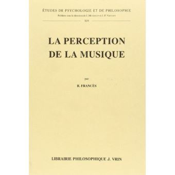 La perception de la musique