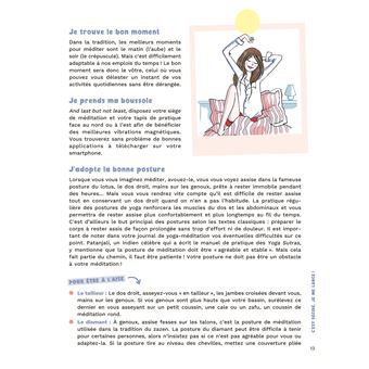 Mon cahier Yoga méditation NED