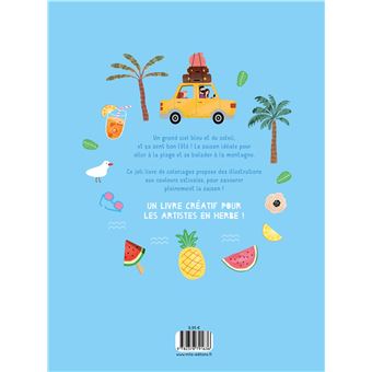 30 coloriages : ambiance d'été