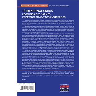 Tétranormalisation : profusion des normes et développement des entreprises