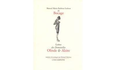 Lettres des demoiselles Olinde et Alzire -  Bocage - broché