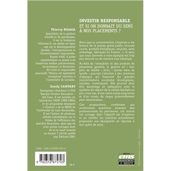 Investir responsable