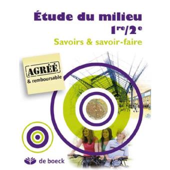 ETUDE DU MILIEU 1RE/2E - MANUEL - 1