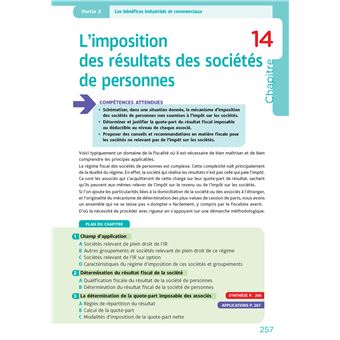 DCG 4 - Droit fiscal - Manuel et applications - Millésime 2023-2024