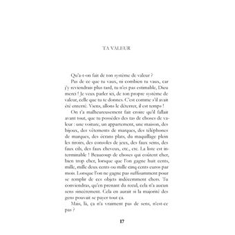 Ce que j'aurais aimé que l'on te dise...