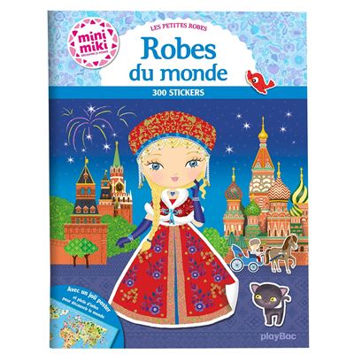 Minimiki - Robes du monde - Stickers