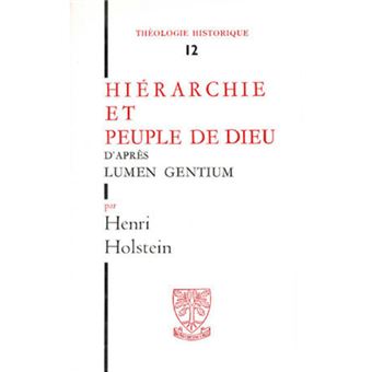 TH n°12 - Hiérarchie et peuple de Dieu d'après Lumen Gentium