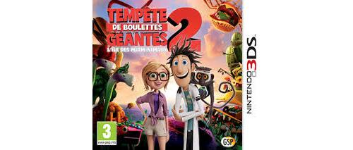 Tempête de Boulettes Géantes 2 3DS