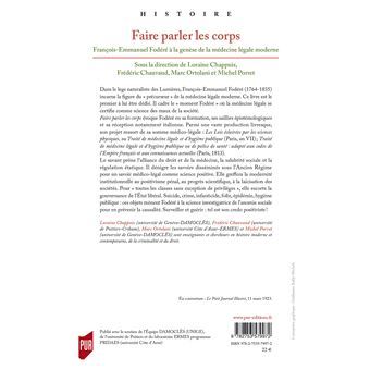 Faire parler les corps