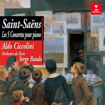 Concertos pour piano n° 1 à 5 Saint-Saëns Coffret 
